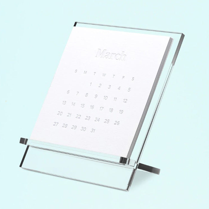 Appointed  Acrylic Desk Calendar – Forest & Field Collective