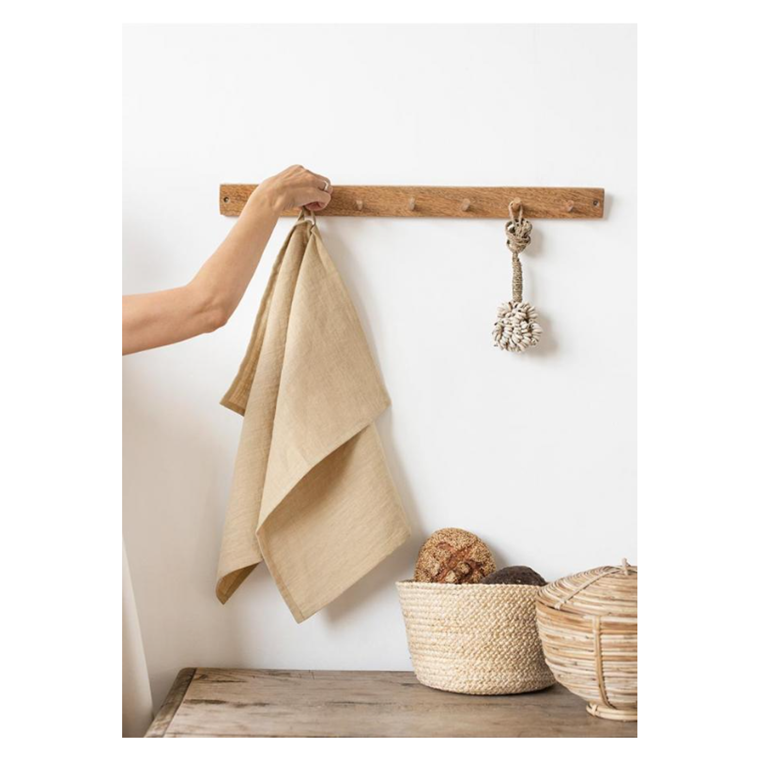 Linen Kitchen Towels - Helen Milan