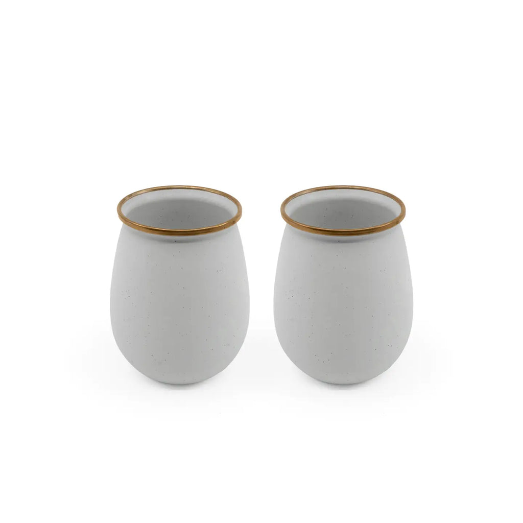 Enamel Tumblers (Set of 2)