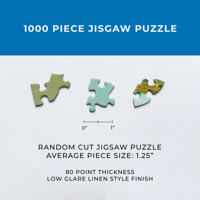 Vintage Cover Magazine | Hummingbirds 1000 Pc Puzzle