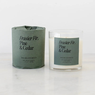 Heirloomed Collection | Candle Frasier Fir, Pine & Cedar