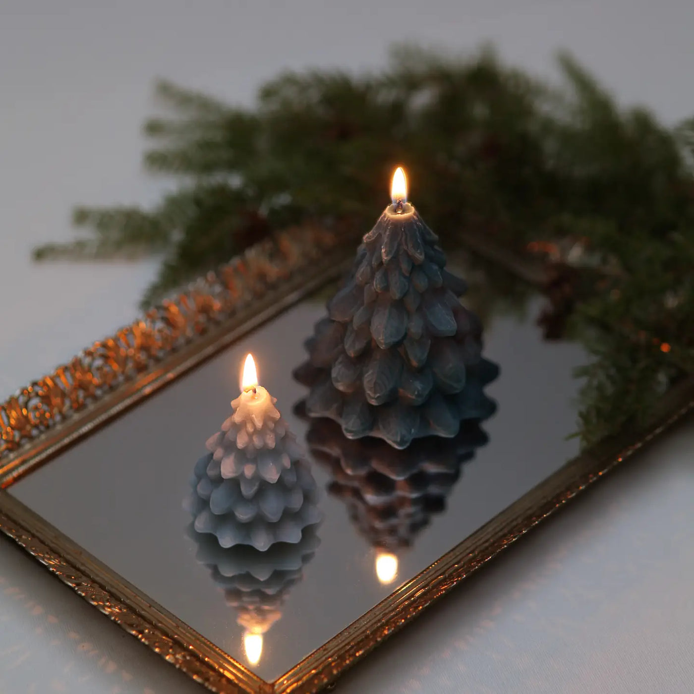 Mo & Co | Sculpted Beeswax Trees | 2 Sizes