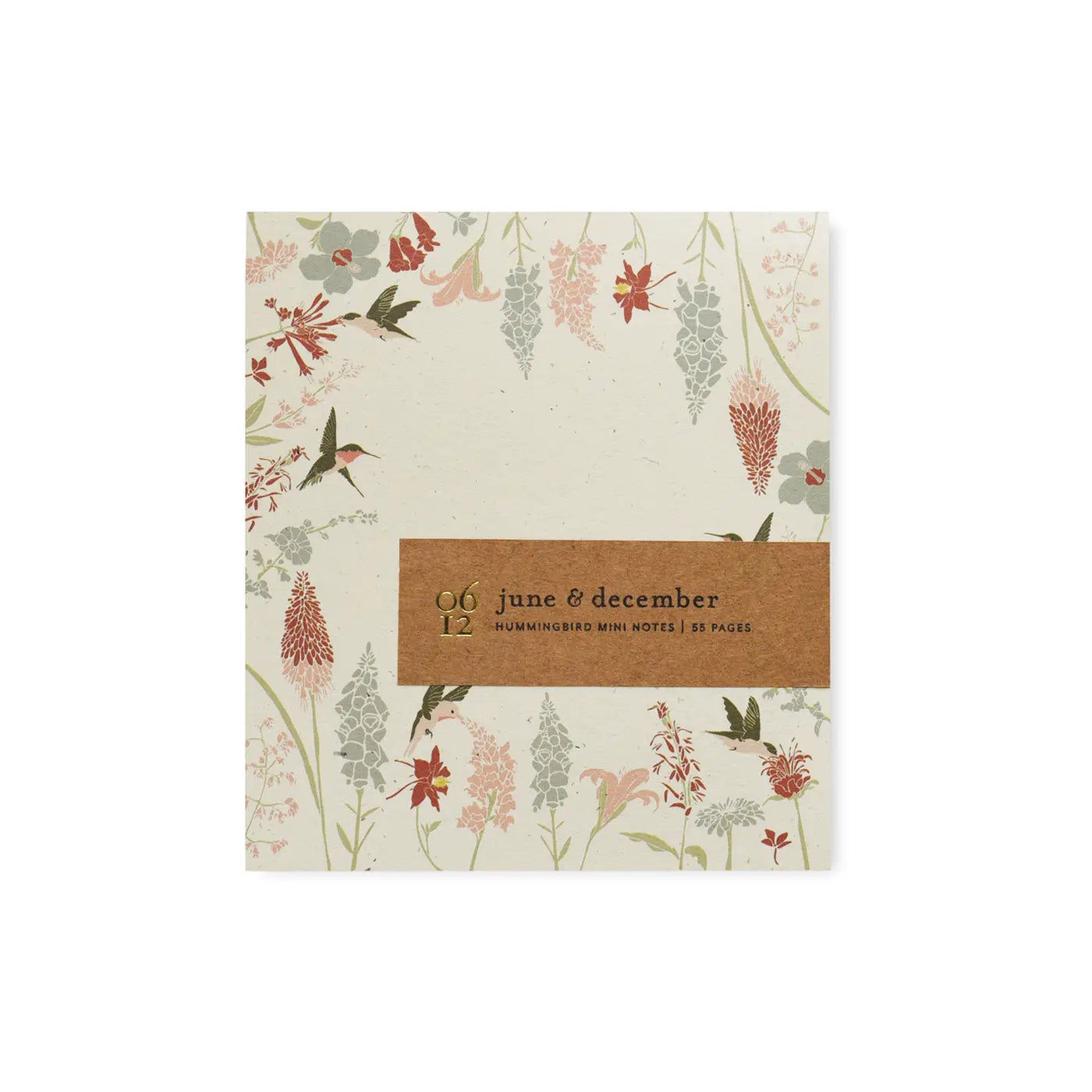 June & December | Hummingbird Mini Notes / Recycled Notepad