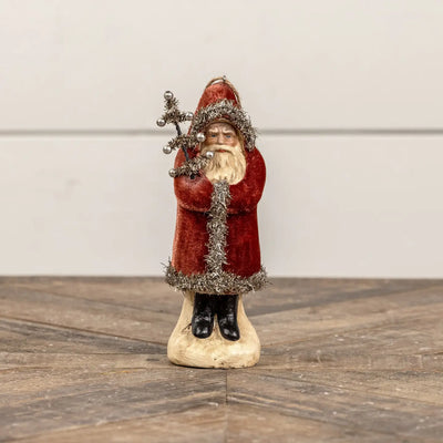 Ragon House | Russet Velvet Belsnickle Ornament