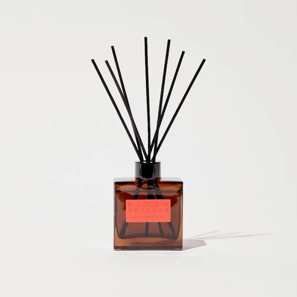 P.F Candle Co | Plush Vetiver– HI-FI Reed Diffuser