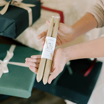 Mo & Co | Bayberry Dipped Taper Candles
