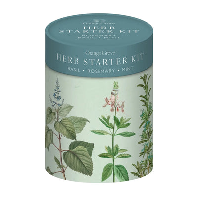 Willow & Bell | Herb Starter Kit - Includes Seeds, Peat Pots & Coir Pellets