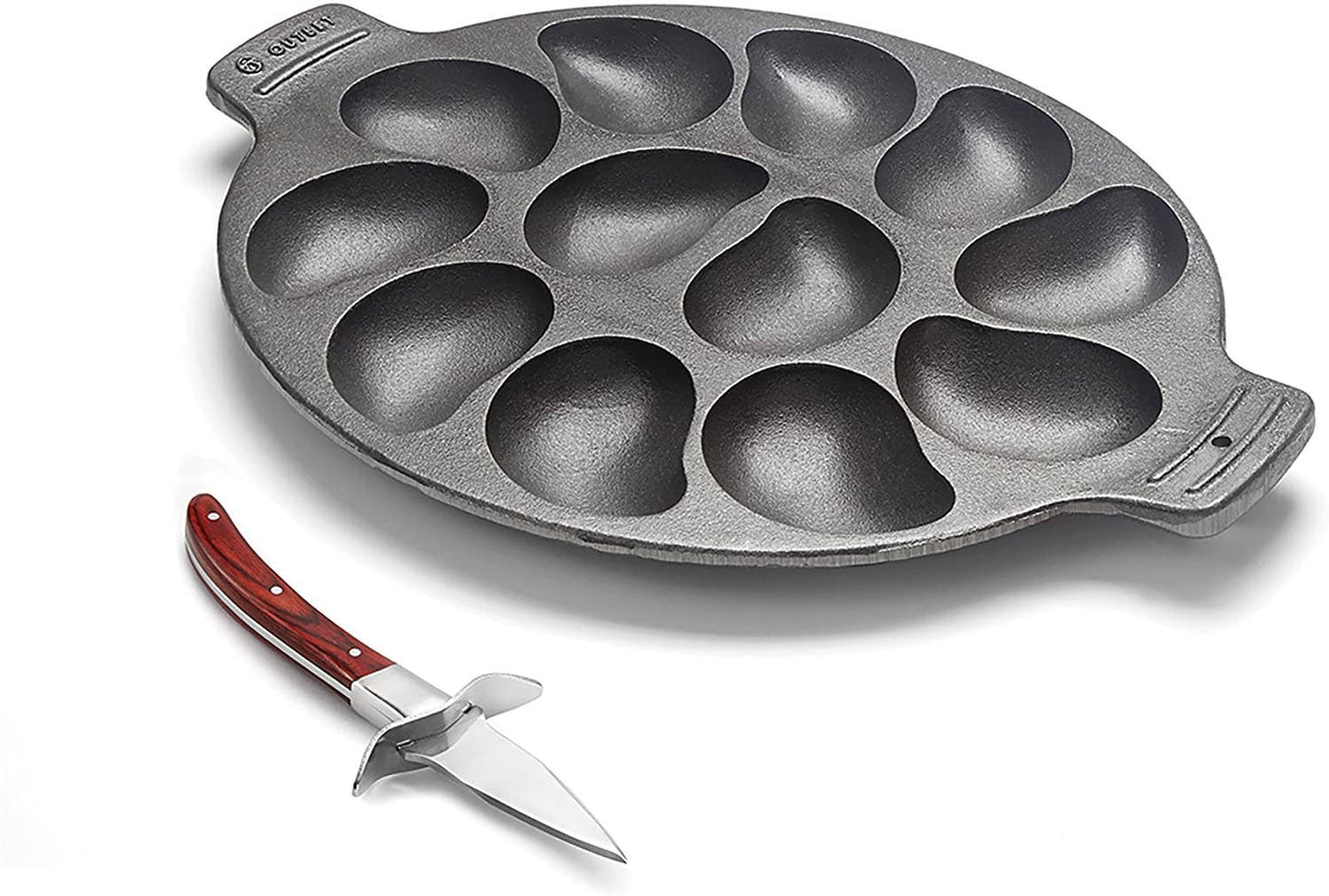 Fox Run | Outset Oyster Knife and Oyster Pan Set