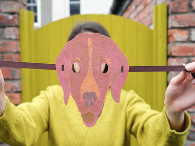 East End Press | Animal Fancy Dress Face Masks - Set of 6