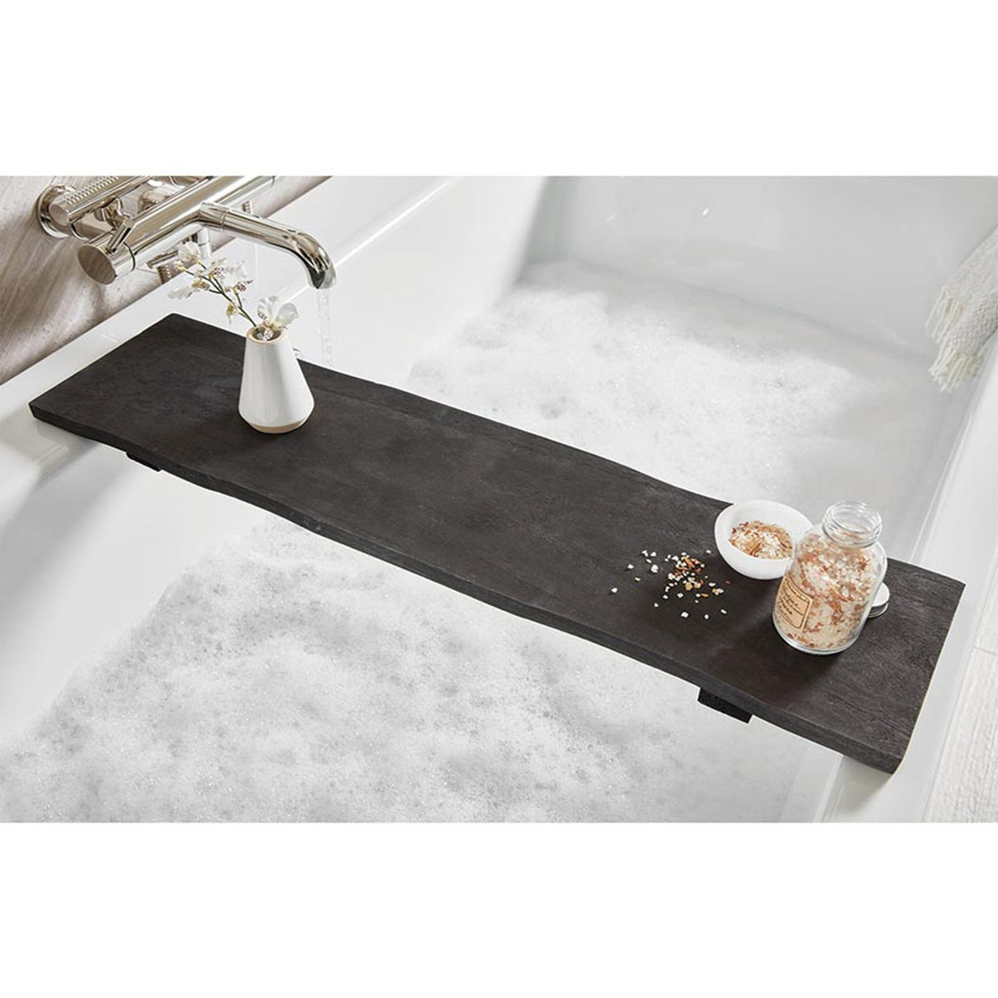 Santa Barbara Design Studio | Organic Wood Bath Board - Black