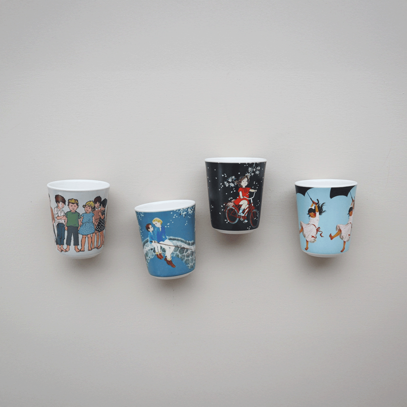 Astrid Lindgren | Astrid Lindgren Collector Cups - 4 Pack