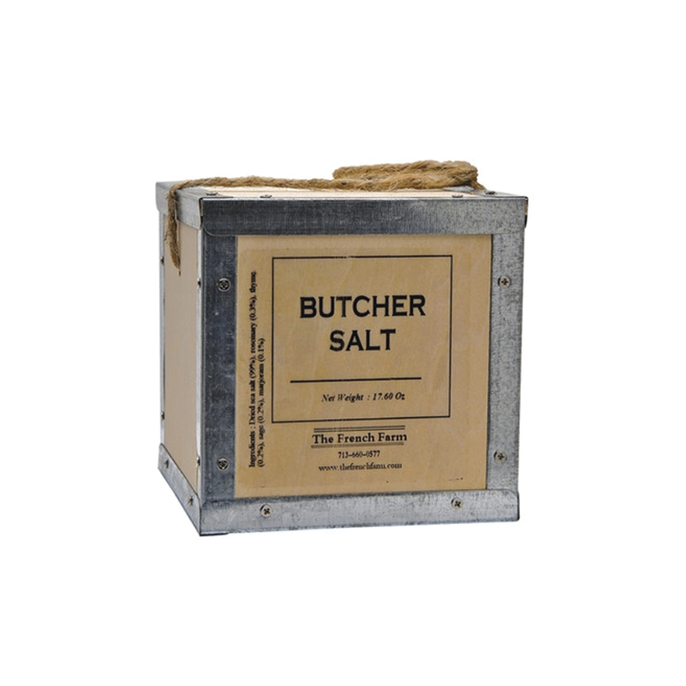 French Farm Collection | Butcher Salt Box 17.6oz