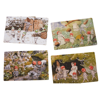 Elsa Beskow | "Children of the Forest" Tray Puzzle