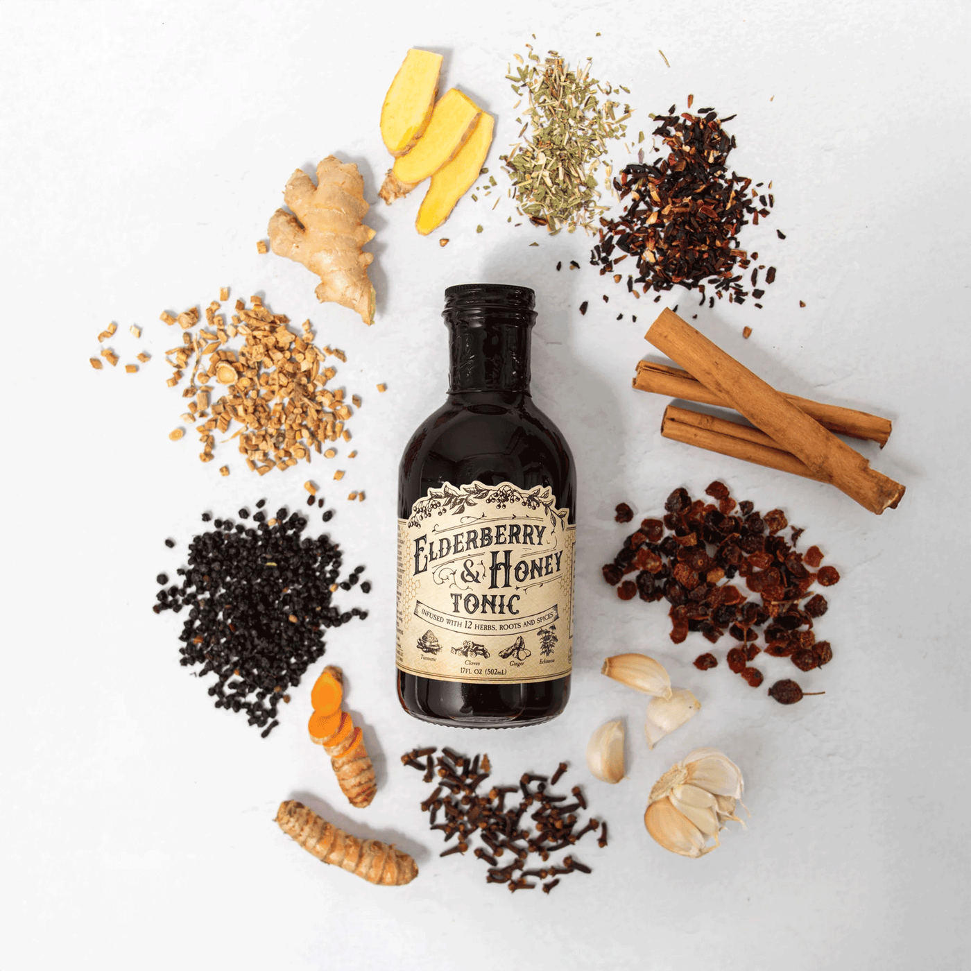 Roots & Leaves | Elderberry and Honey Tonic