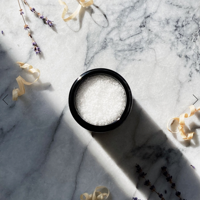 Marble and Milkweed | Lavender + Hinoki Bathing Salts