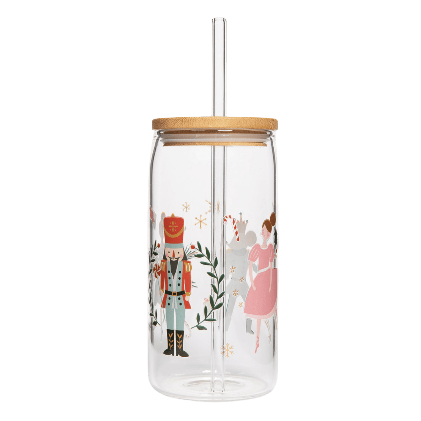 Sweet Water Decor | Nutcracker 17 Oz Can Glass