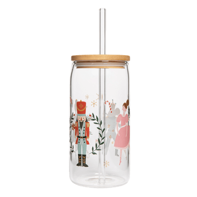 Sweet Water Decor | Nutcracker 17 Oz Can Glass