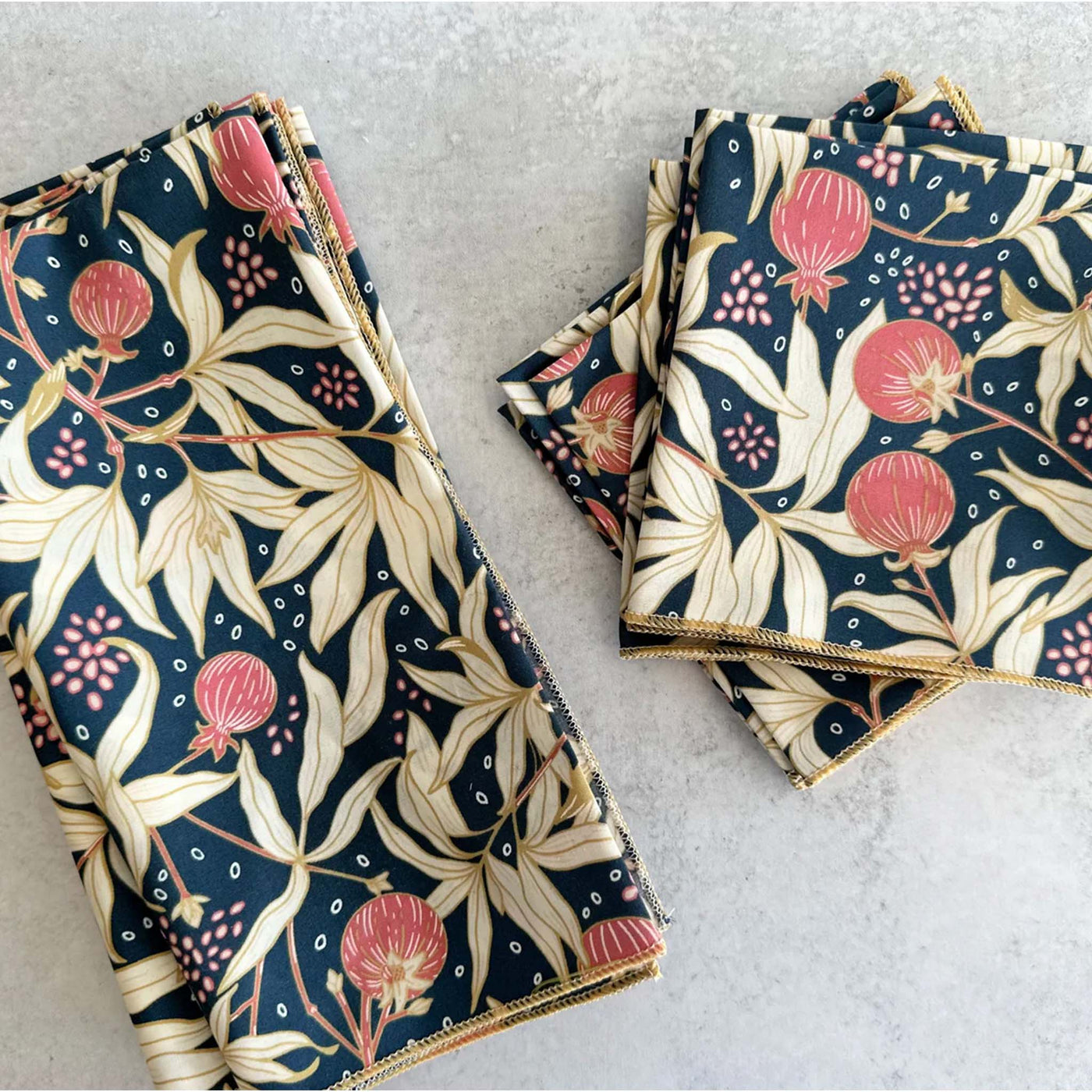 Dot & Army | Gooseberry Cloth Cocktail Napkins, set of four