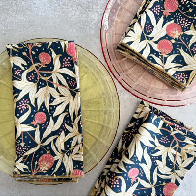 Dot & Army | Gooseberry Cloth Cocktail Napkins, set of four