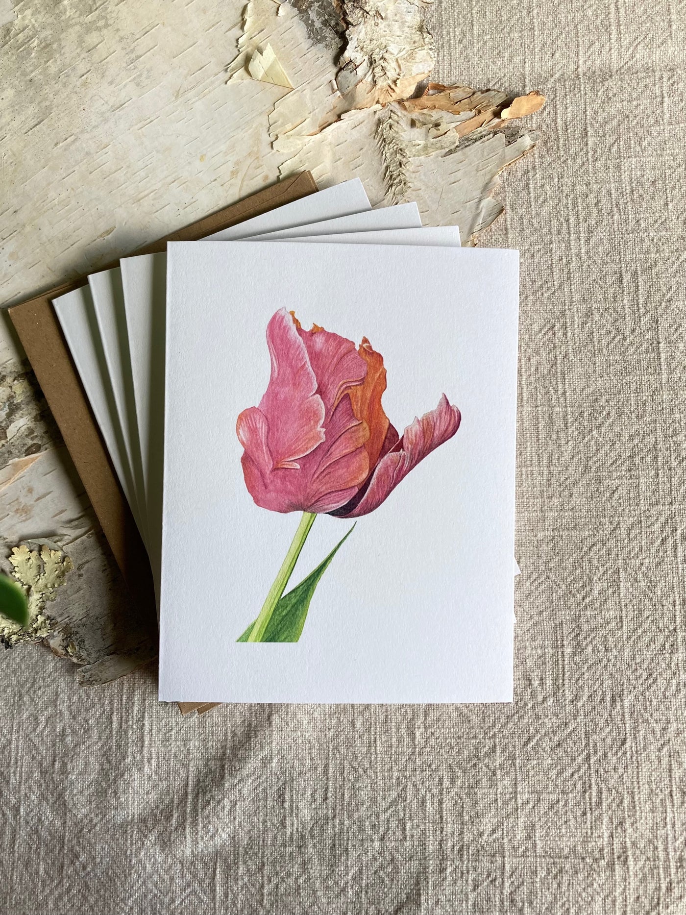 Elements Aligned | Tulip Card + Envelope