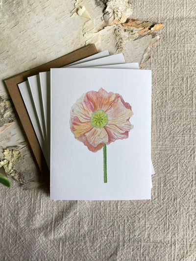Elements Aligned | Poppy Card + Envelope