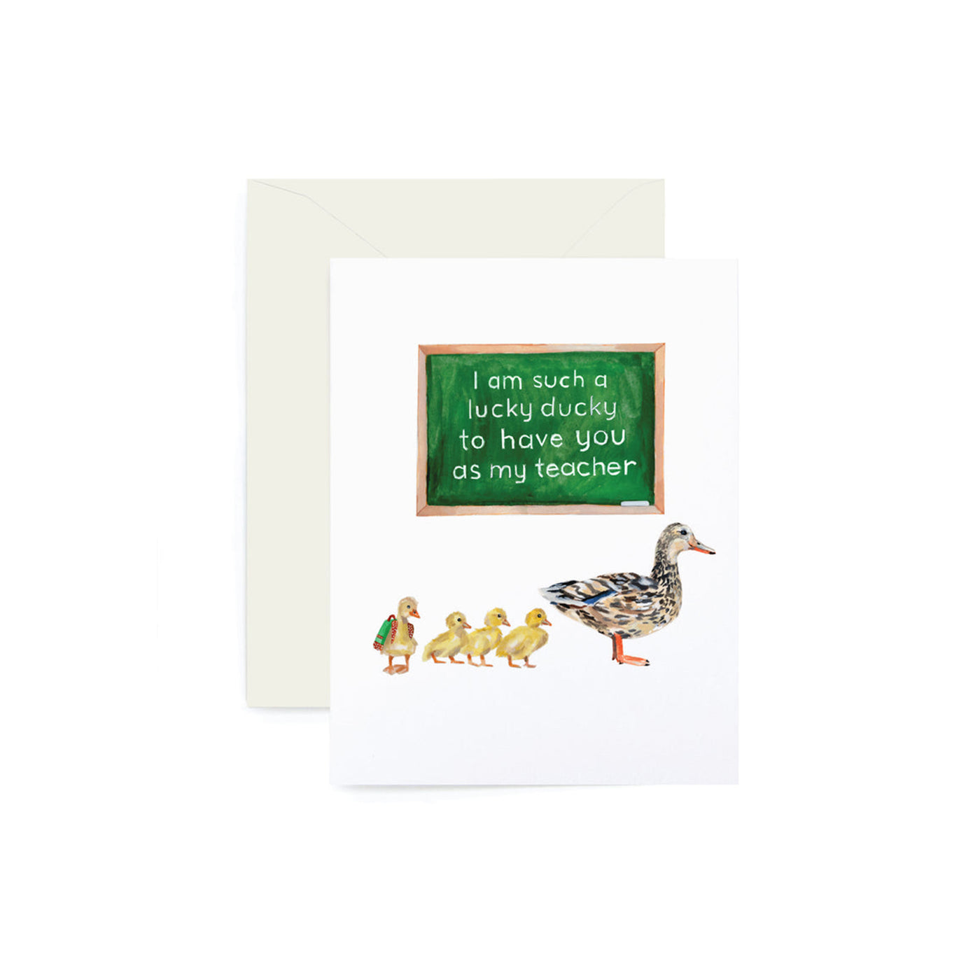 Lana's Shop | Lucky Ducky Teacher Appreciation Card