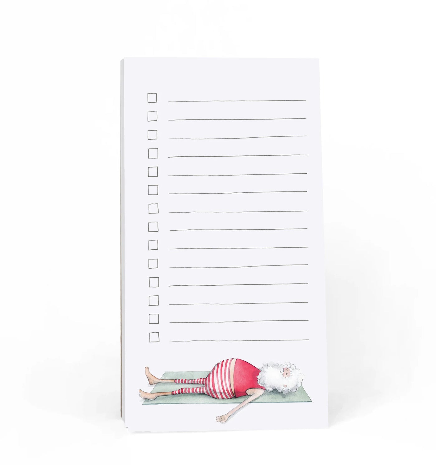 E. Frances | Yoga Santa Notepad