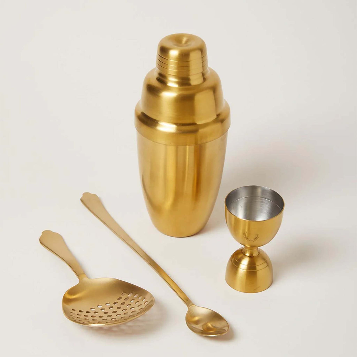 Farmhouse Pottery | Essex Barware - Brushed Gold - Cocktail Shaker