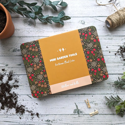 Willow & Bell | Willow & Belle Mini Garden Tools Tin - Dark Green
