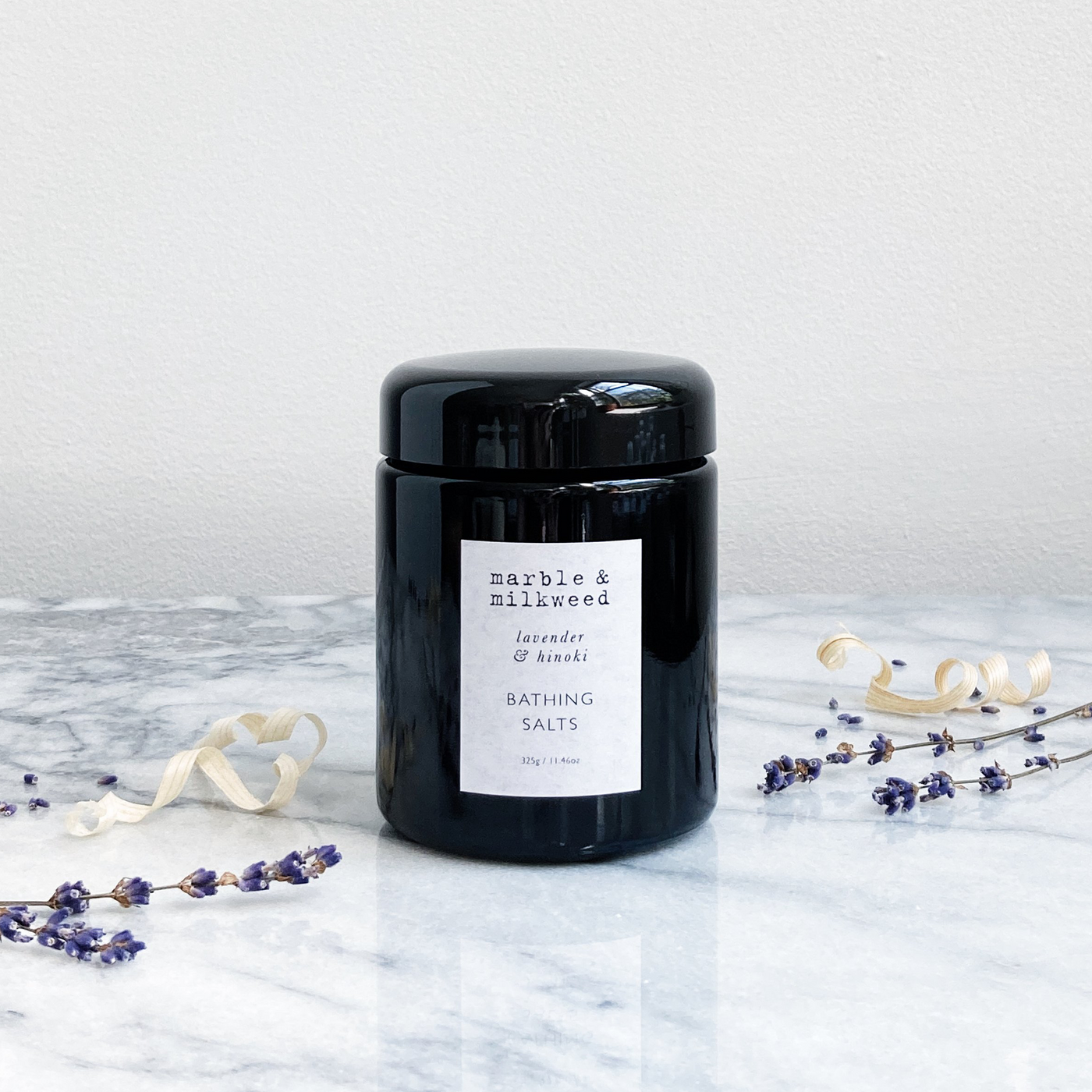 Marble and Milkweed | Lavender + Hinoki Bathing Salts