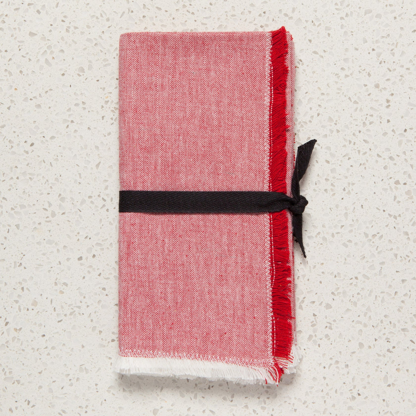 Danica Heirloom | Chili Red Chambray Napkins Set of 4