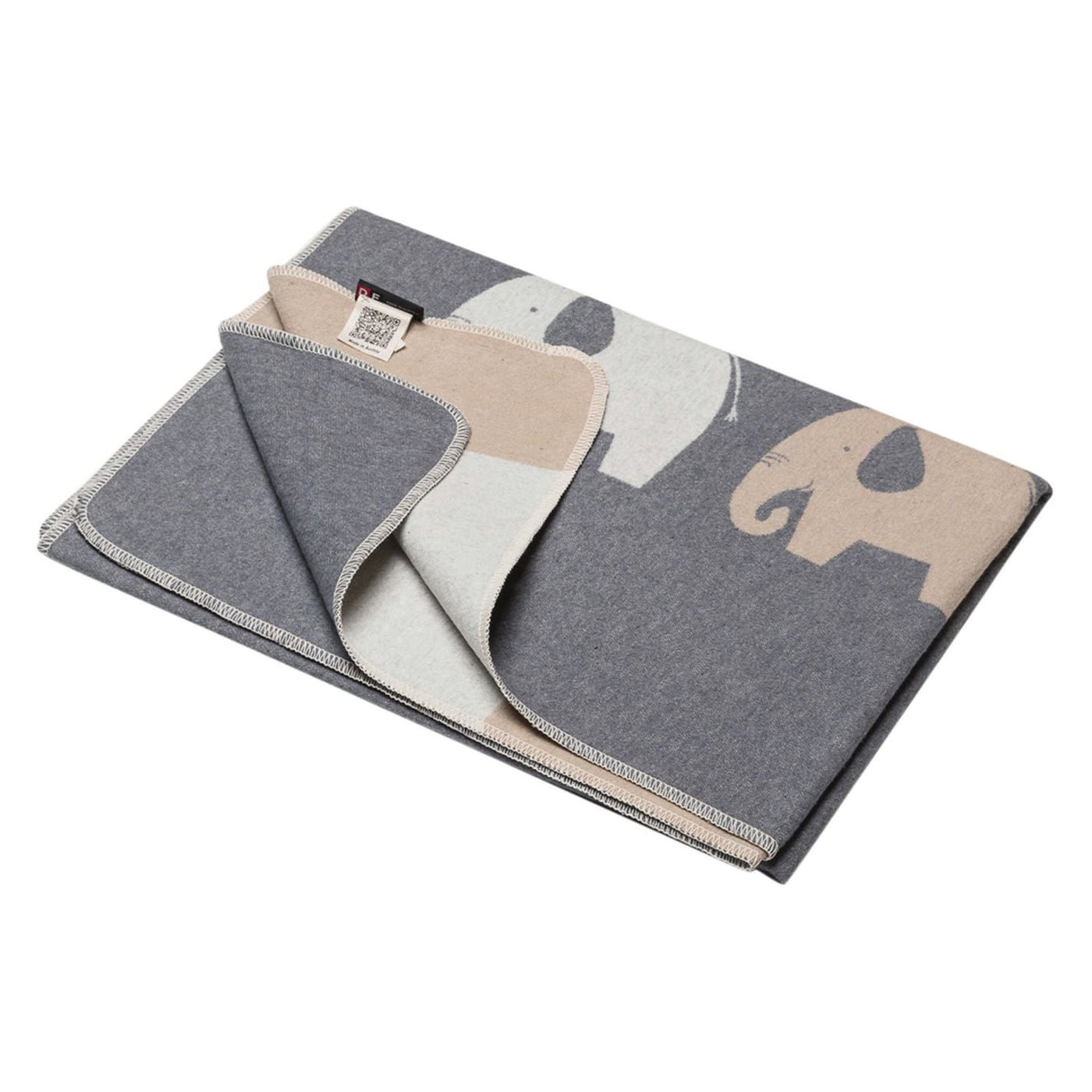 David Fussenegger | JUWEL toddlers blanket – elefant family