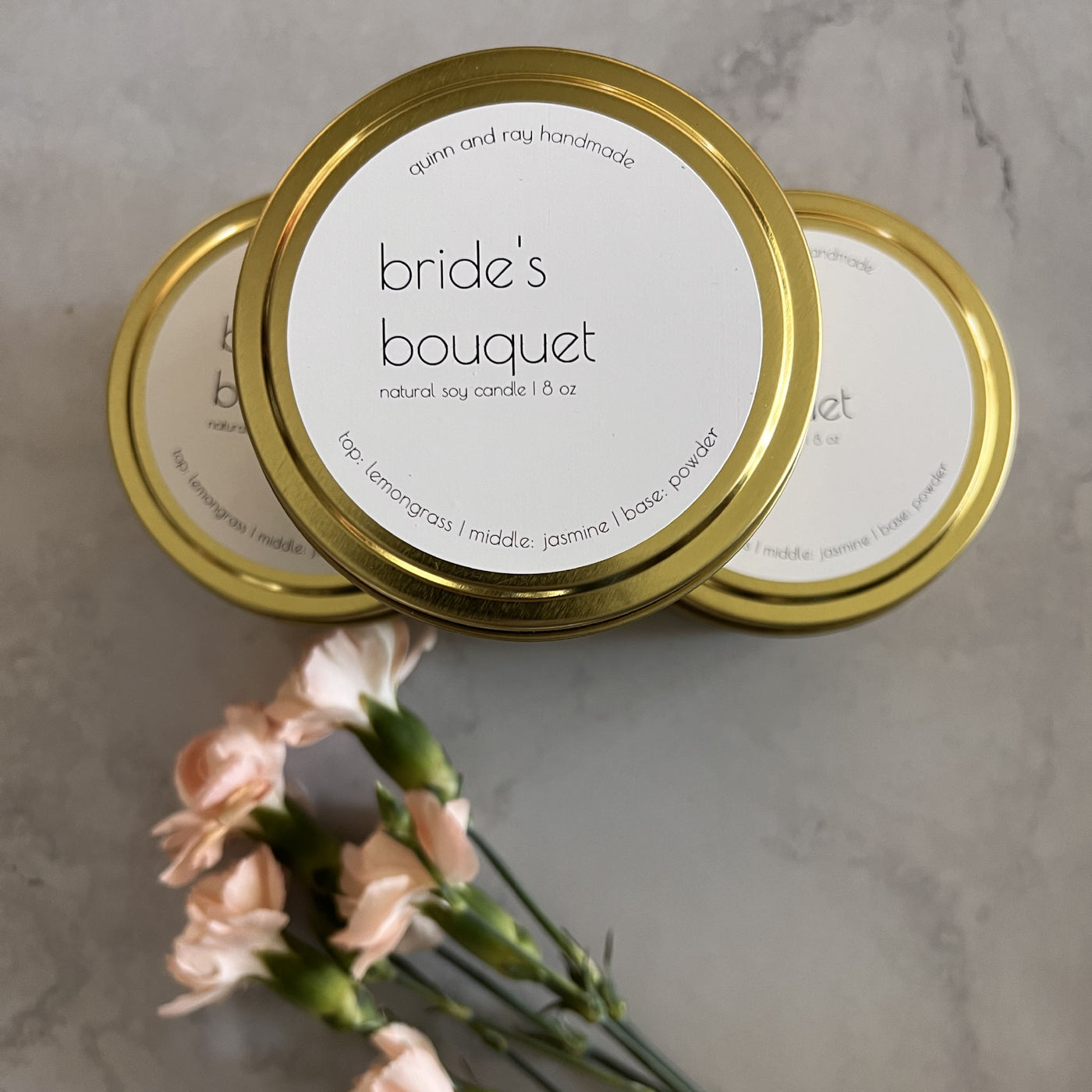 Quinn & Ray Handmade | Bridal Bouquet Candle