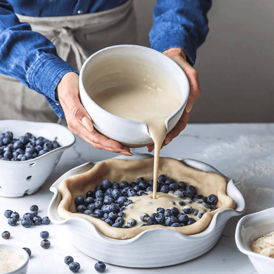 Farmhouse Pottery | Laurel Pie Dish