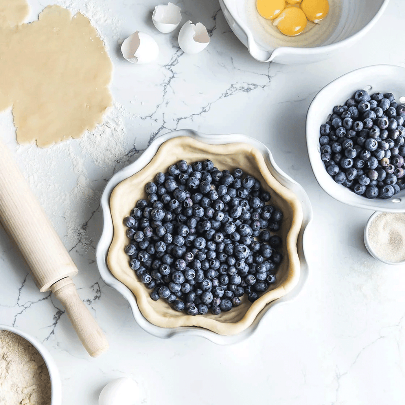 Farmhouse Pottery | Laurel Pie Dish