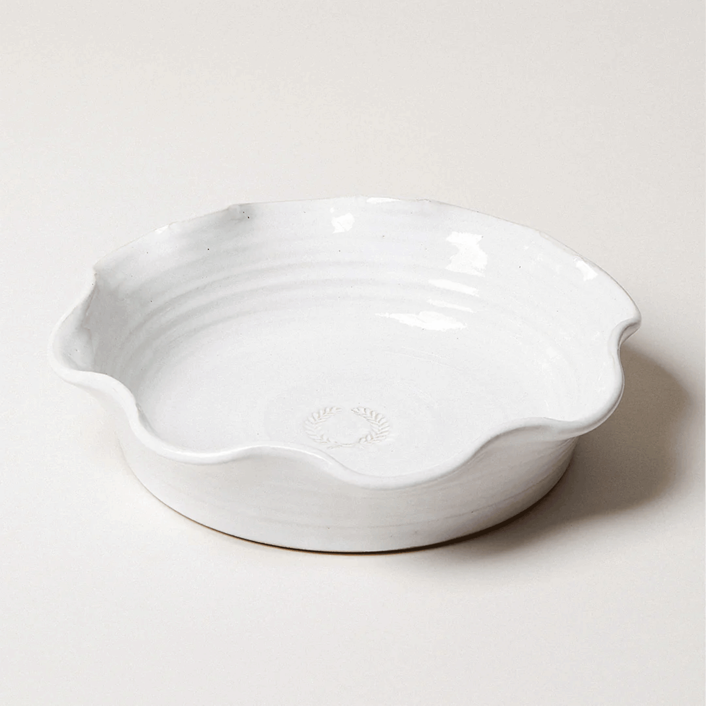 Farmhouse Pottery | Laurel Pie Dish