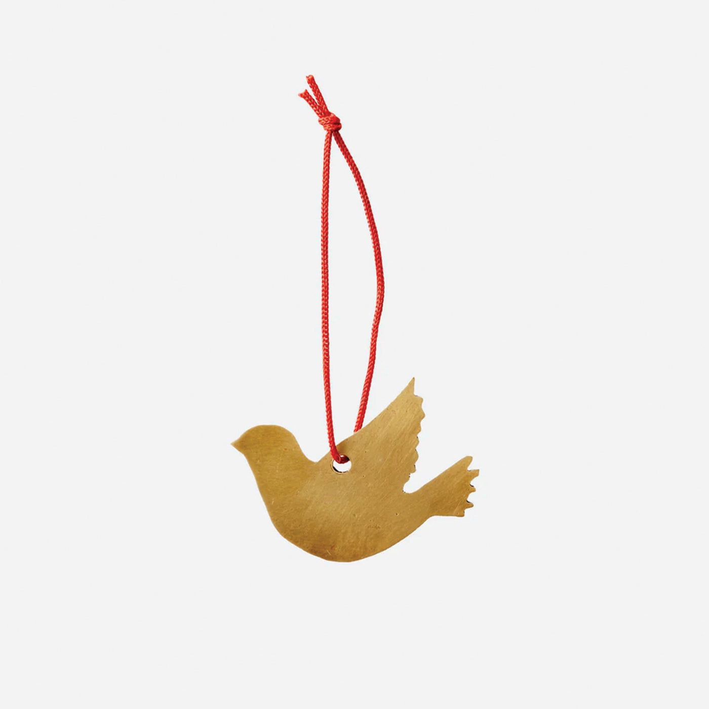 Fog Linen | brass dove ornament