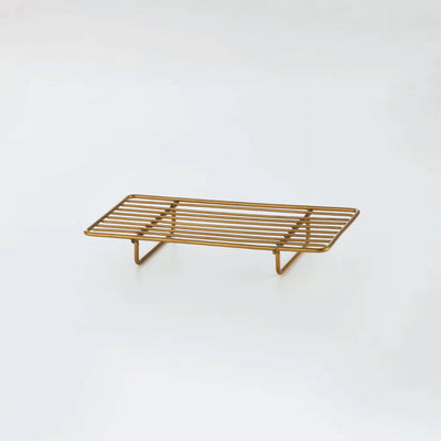 Fog Linen | Brass wire rack: rectangle