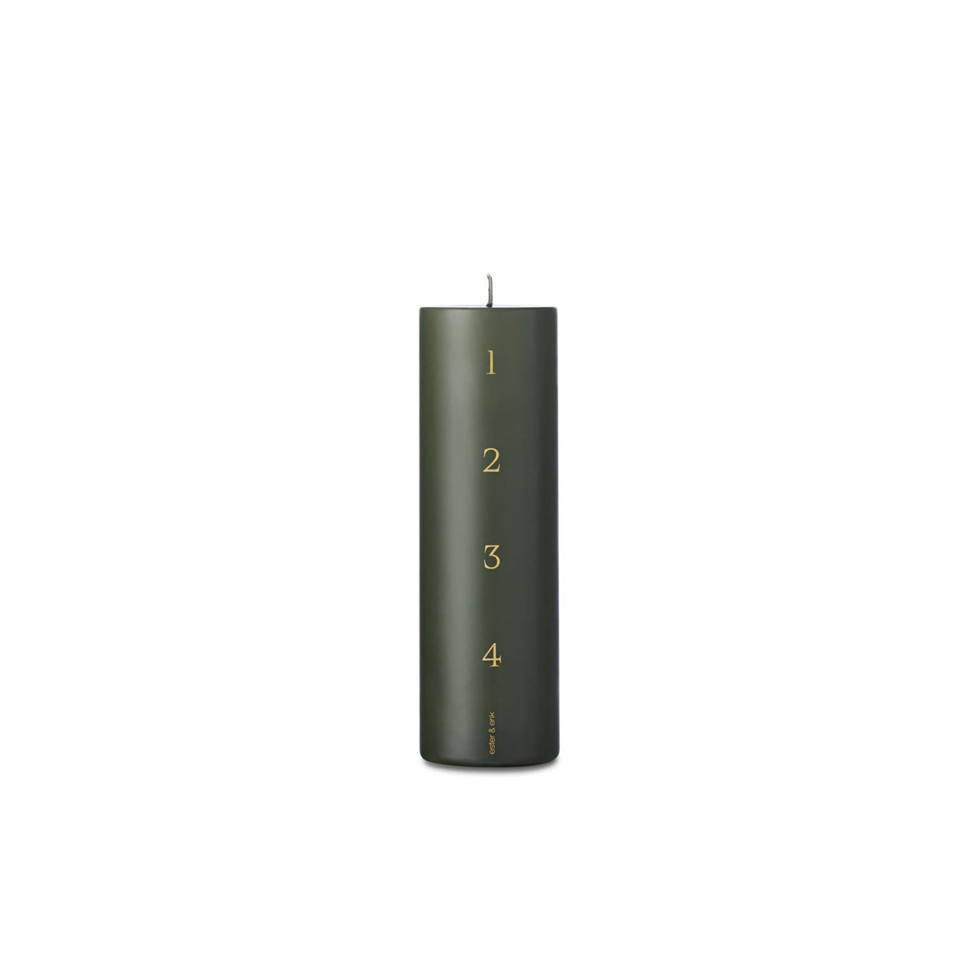 Ester & Erik | Advent Candle - Green Soil