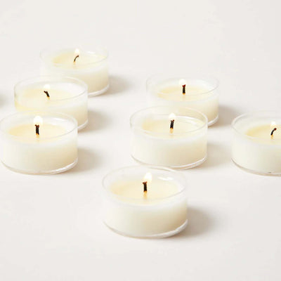 Farmhouse Pottery | Tealight Candle - Set of 9