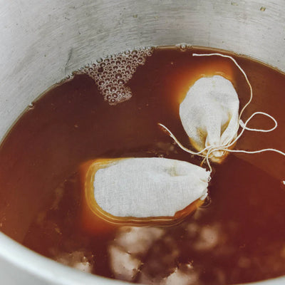 Cider Wassail in a cup close up