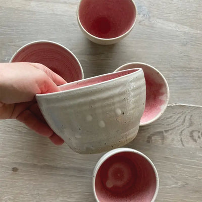 Polli Pots | Ivory Pink Ceramic Bowl