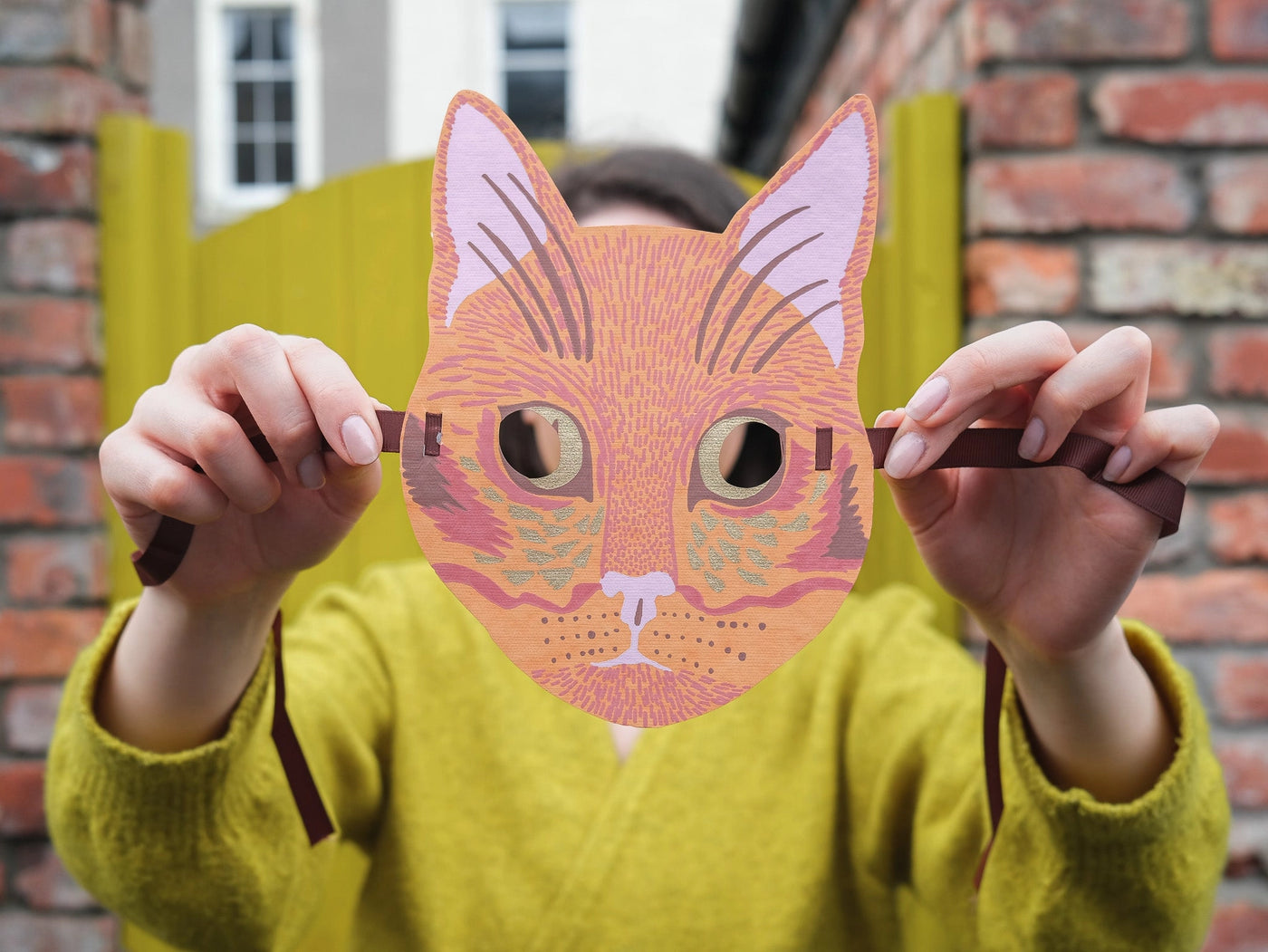 East End Press | Animal Fancy Dress Face Masks - Set of 6