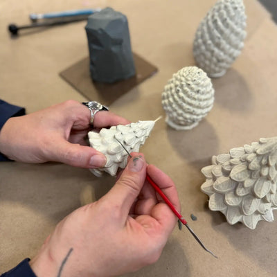 Mo & Co | Sculpted Beeswax Trees | 2 Sizes