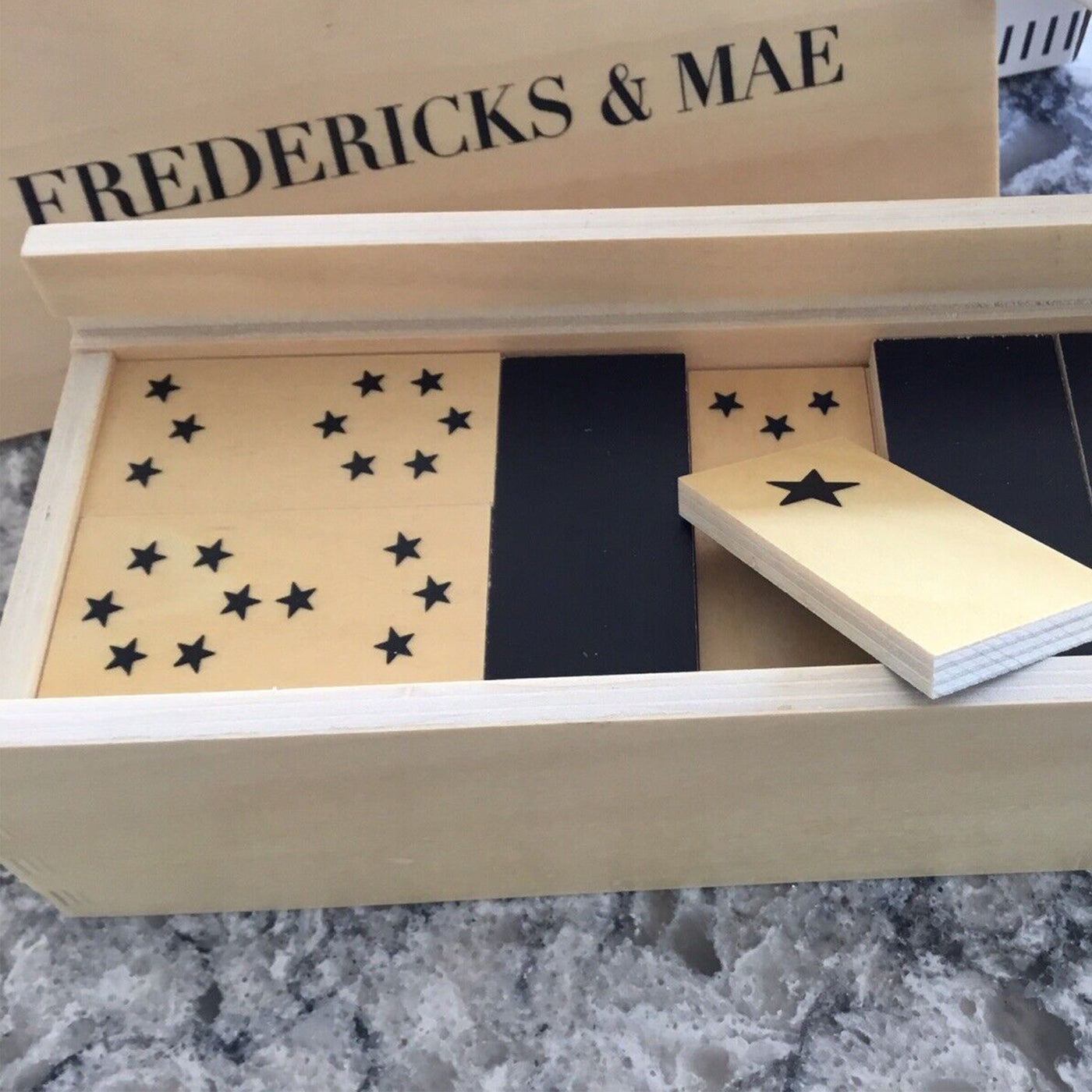 Fredricks and Mae | Wooden Dominoes
