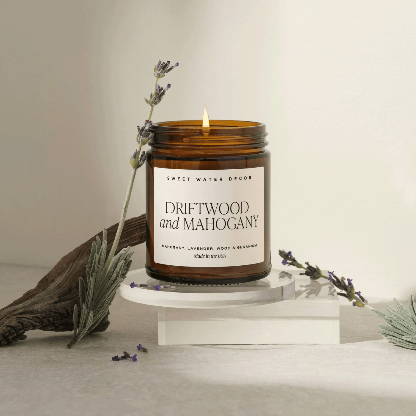Sweet Water Decor | Driftwood And Mahogany - 9 Oz