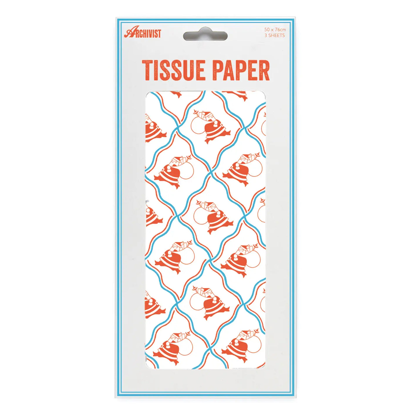 Archivist Gallery | Santa Wrap | Christmas Tissue Paper