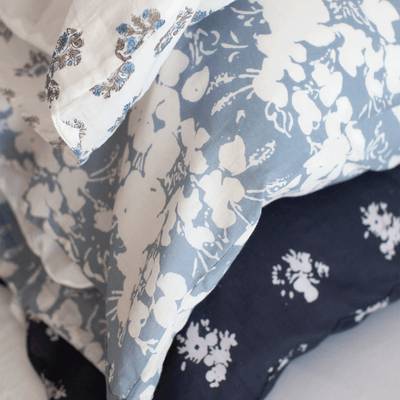 Kerry Cassill | Faded Floral Pillowcase - Euro