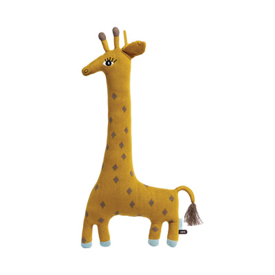 Giraffe made by Oyoy on a white background
