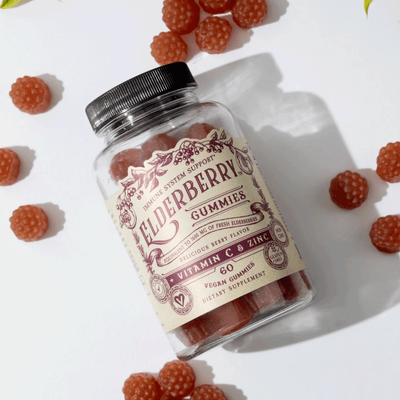 Roots & Leaves | Elderberry Gummies + Vitamin C & Zinc